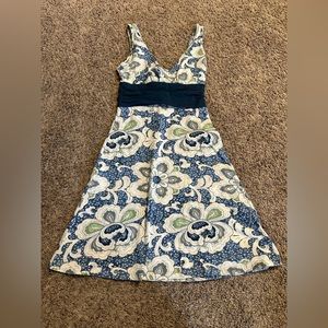 Great Condition Patagonia Blue Floral XS dress
